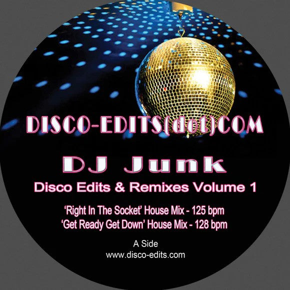 DJ Junk - Disco Edits & Remixes Volume 1 - DISCOEDITS01
