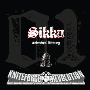 Sikka - Dark Knite Records - Criminal History EP - DK01 - 12" Vinyl