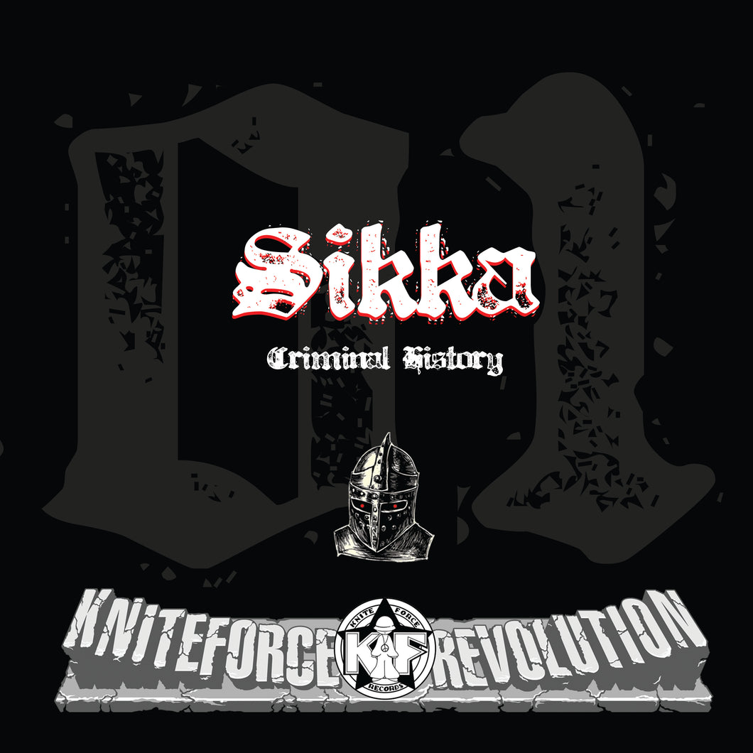 Sikka - Dark Knite Records - Criminal History EP - DK01 - 12