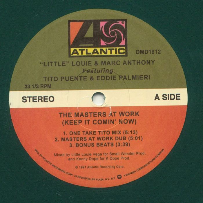 Louie Vega / Marc Anthony - The Masters At Work - DMD1812