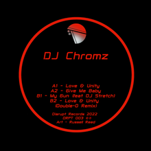 Load image into Gallery viewer, Dj Chromz - Disrupt Records - Love &amp; Unity EP - DRPT003 - 12&quot; Vinyl