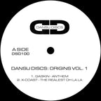 Dansu Discs: Origins Vol. 1 - DSD100 label