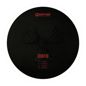 DBFB - Planet Rhythm - Radiant EP [red marbled vinyl] - DUBWARS005 - 12" Vinyl - Techno - Dutch Import