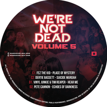 Load image into Gallery viewer, Vinyl Junkie, Billy Bunter, Tim Reaper and Others - We're Not Dead Volume 5 - Warehouse Wax Records - WAX020 - Old Skool - 3x12" Black Vinyl