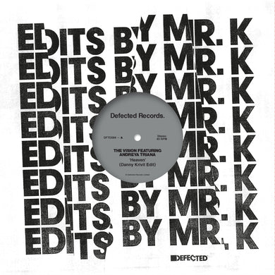 Danny Krivit - The Dangerfeel Newbies - The Vision- Edits by Mr. K - Defected - DFTD584 -12