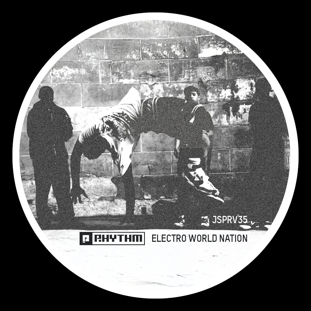 JSPRV35 - Intergalactic Funk EP [clear vinyl / label sleeve] - Planet Rhythm - ELECTRO002 - 12" Vinyl - Electro - Dutch Import