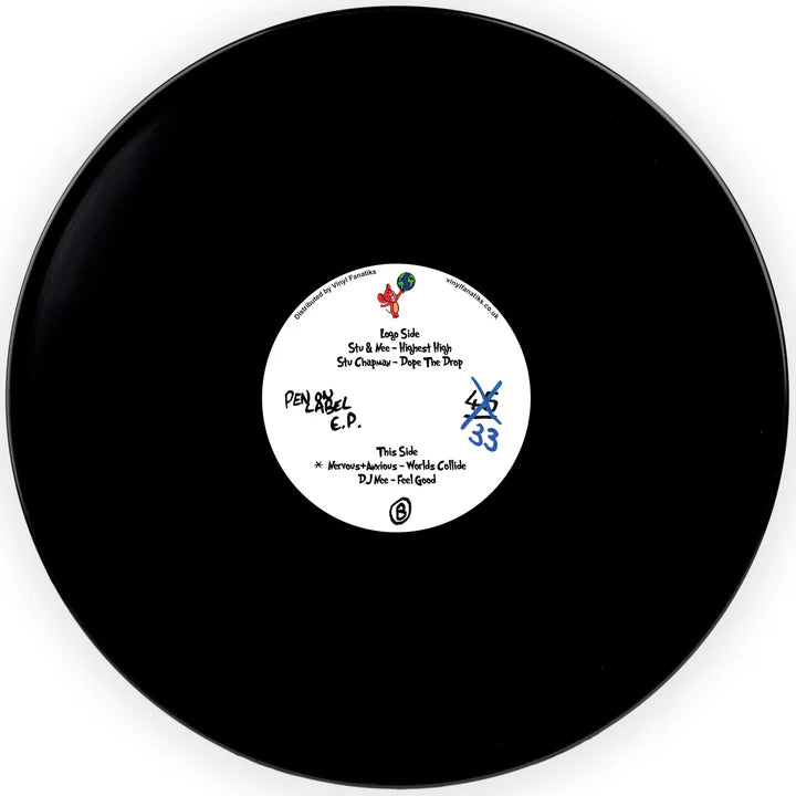DJ Nee / Stu Chapman / Nervous+Anxious – Answer Me Please! - Enormous Mouse -  EM-VFS004 - 12