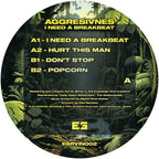 Aggresivnes - Elektroshok Records - I Need A Breakbeat EP - ESRVIN002 - 12" Vinyl - Spanish Import