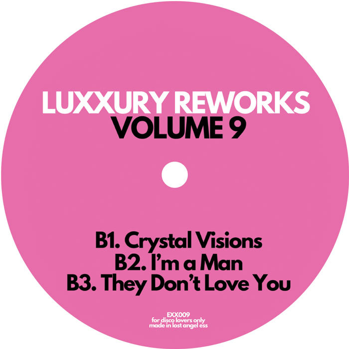 Luxxury Vol 9 - EXX009 back