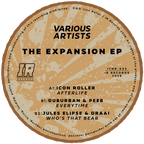 The Expansion EP - label artwork with full tracklist