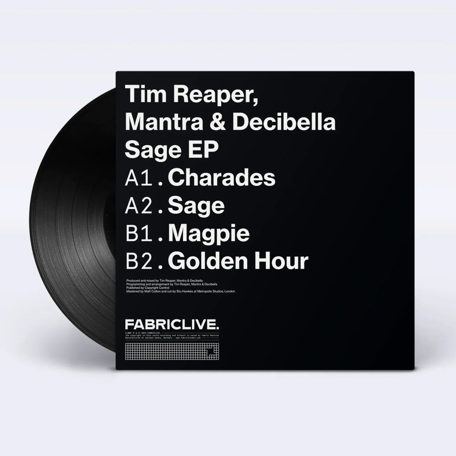 Tim Reaper / Mantra / Decibella - Sage EP - FABRICLIVE - FL005 - 12" Vinyl