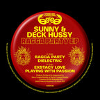 Sunny & Deck Hussy - Ragga Party EP - Forever Hardcore Records - FOHUK03 - Old Skool - 12" Chaos Colour Vinyl