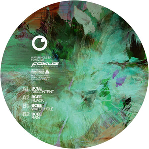 Bcee - Water Hole EP - Fokuz Recordings - FOKUZ120 - 12" [green vinyl / label sleeve]