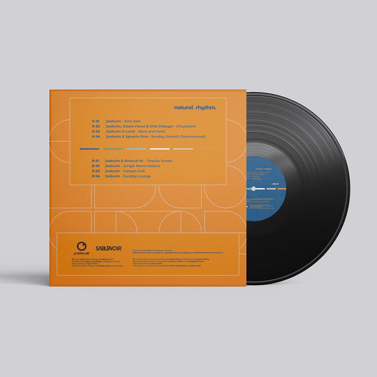 Joakuim - Natural Rhythm. - Fokuz Recordings - FOKUZLP036 - 12" Vinyl - Dutch Import