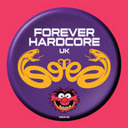 Sunny & Deck Hussy - Animal EP - Forever Hardcore Records - FOHUK05 - Hardcore - 12" Pink Vinyl