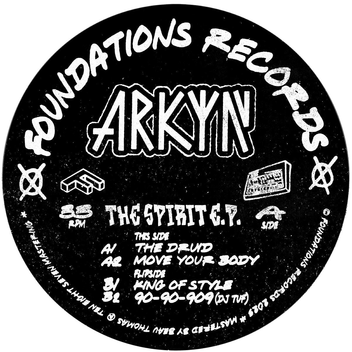 Arkyn - The Spirit EP - FOUNDATIONS002