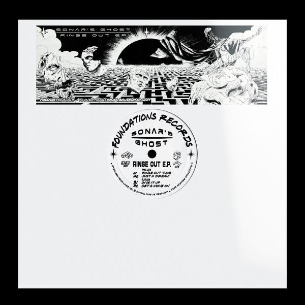 Sonar's Ghost - Rinse Out EP - FOUNDATIONS003 sleeve