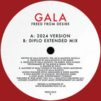 Gala - Freed From Desire - FREED1201R label B