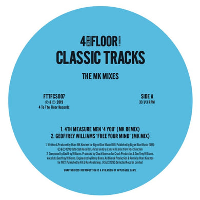 Classics Volume 6 - The MK Mixes  -  4 To The Floor - FTTFCS007 -12
