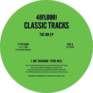 MK - Classics Volume 7 - The MK EP  -  4 To The Floor - FTTFCS008 -12