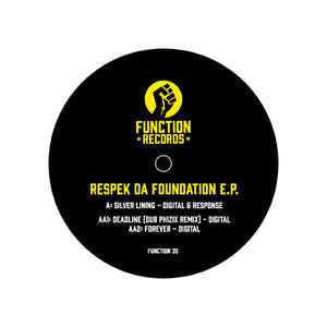 Digital - Respek Da Foundation EP - 12"  Vinyl
