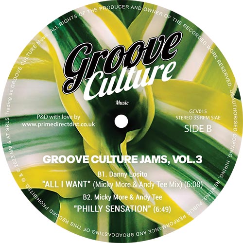 Groove Culture Jams Vol.3 - GCV015 alt