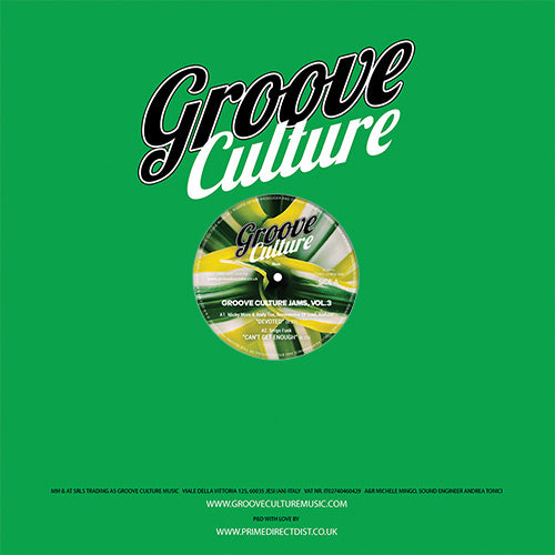 Groove Culture Jams Vol.3 - GCV015 sleeve