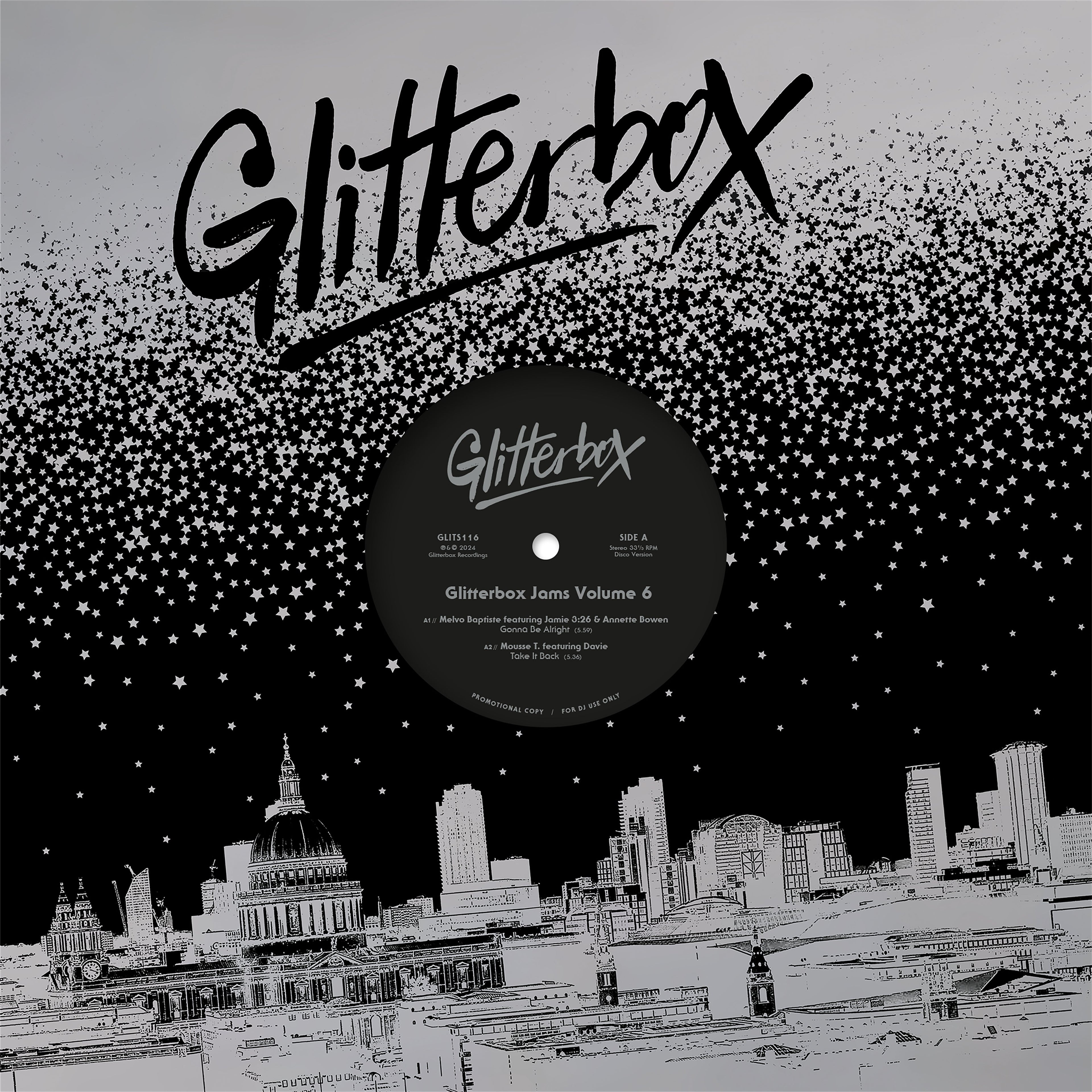 Glitterbox Jams Volume 6 - front sleeve