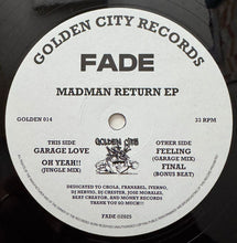 Load image into Gallery viewer, Fade – Madman Return - Golden City Records – GOLDEN014 - 12" Vinyl - Spanish Breaks