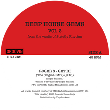 Load image into Gallery viewer, ROGER S, LOOP 7, AFTER HOURS - DEEP HOUSE GEMS VOL.2 - GROOVIN - GR-12131 - DEEP HOUSE - 12" Vinyl