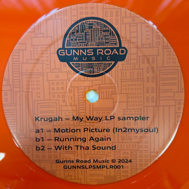 Krugah - Gunns Road Music - My Way LP Sampler - GUNNSMPL001 - 12