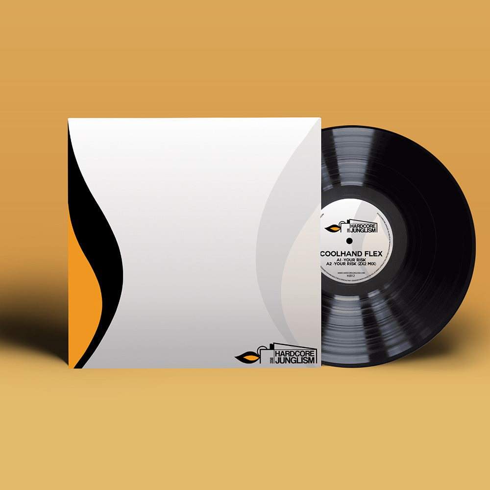 Coolhand Flex - Your Risk / On The Strength - Hardcore Junglism Records - HJ012 - Old Skool - 12" Black Vinyl