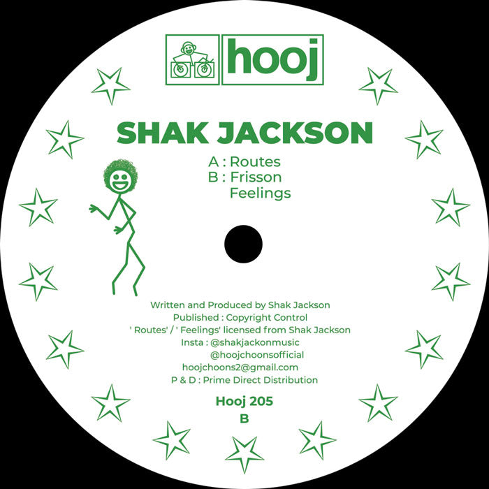 Shak Jackson - Routes - HOOJ205 back