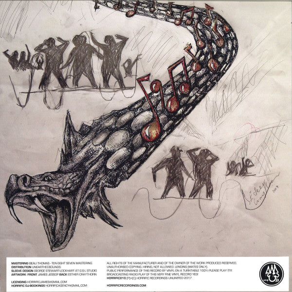 Flava & Sicknote - Music Makes Us One - HORRIFIC010 back