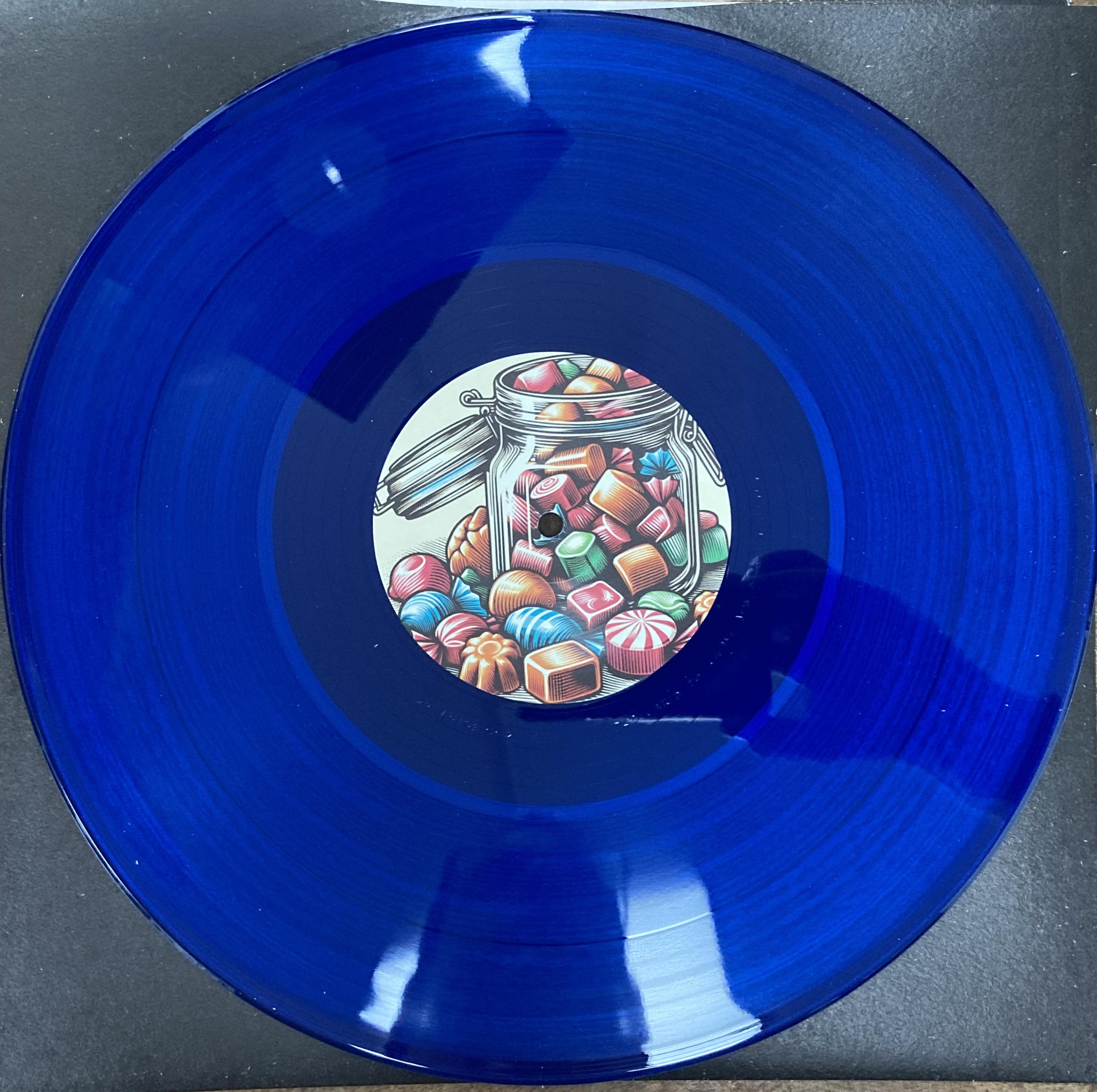 R.O.P./ Nayim /  Mr. Bug / Kruger  – Chaxiiiii Viriiiiiiia - Jax Noise Records -4 track  - 12"Blue or Black Vinyl - JAX002