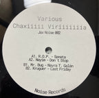 R.O.P./ Nayim /  Mr. Bug / Kruger  – Chaxiiiii Viriiiiiiia - Jax Noise Records -4 track  - 12"Blue or Black Vinyl - JAX002
