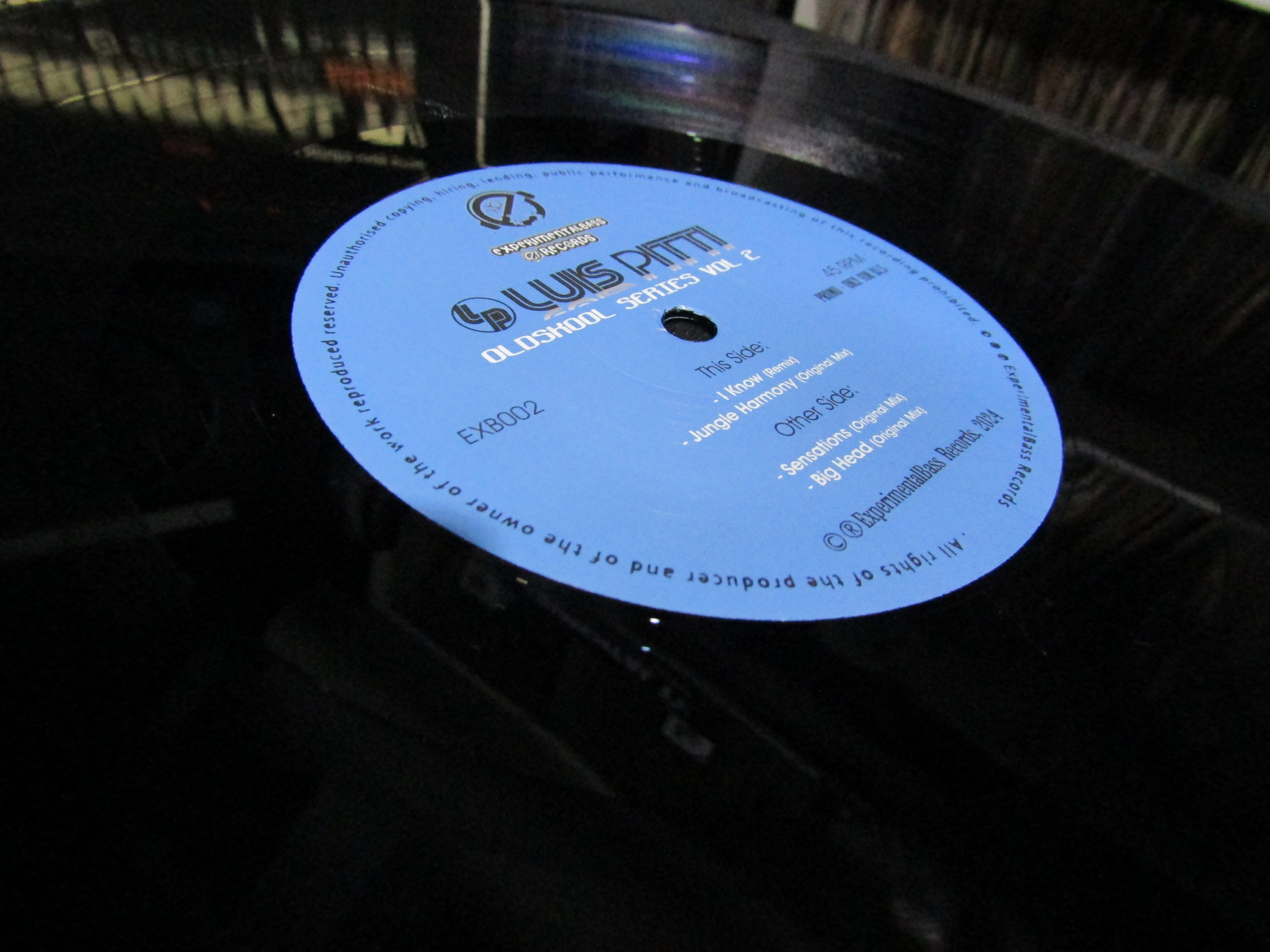 Luis Pitti - Old School Series Vol.2 - ExperimentalBass Records - EXB002 - 12" Vinyl
