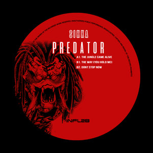 Influential Records - Sikka - Predator EP - The Jungle Came Alive - INFL28 - 12" Vinyl