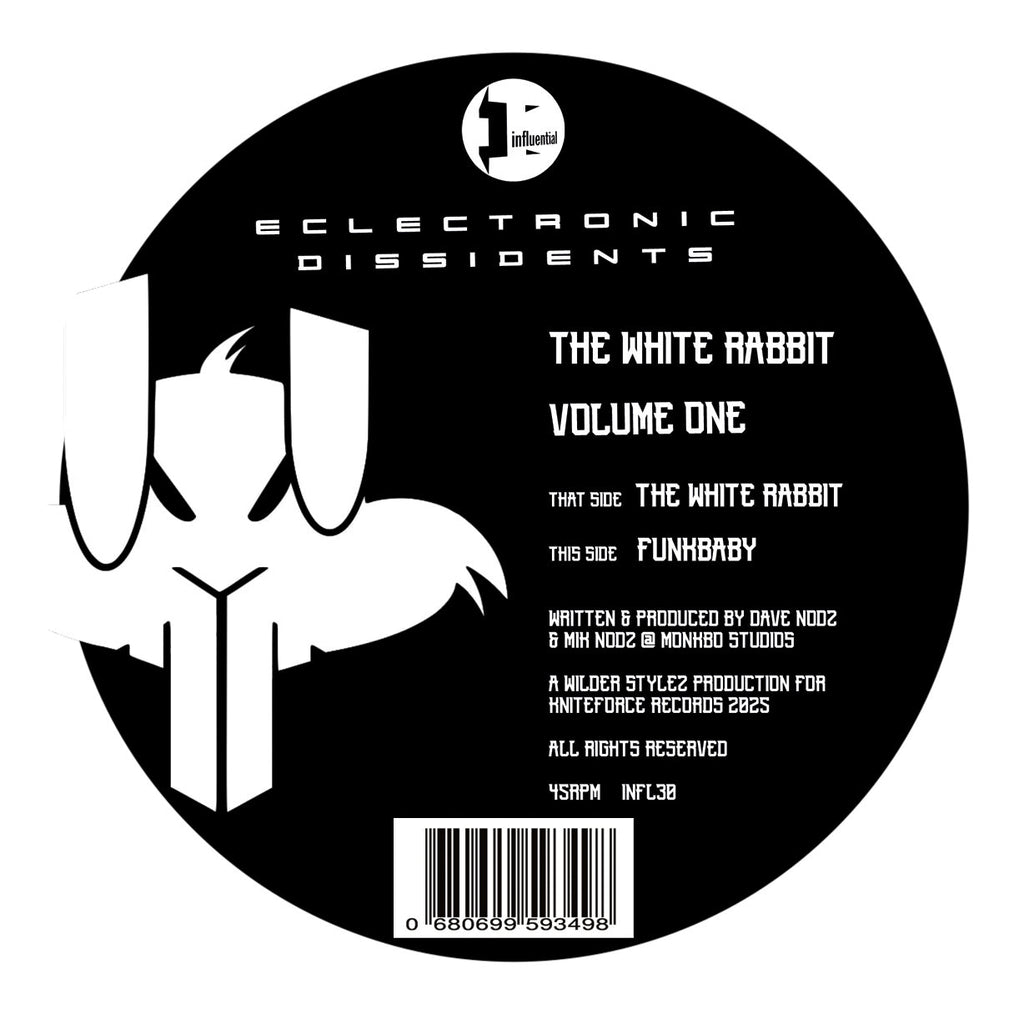 Eclectronic Dissidents - The White Rabbit Volume One - Influential Records - INFL30 - 10" Colour Vinyl