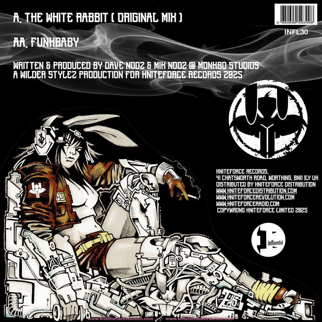 Eclectronic Dissidents - The White Rabbit Volume One - Influential Records - INFL30 - 10" Colour Vinyl