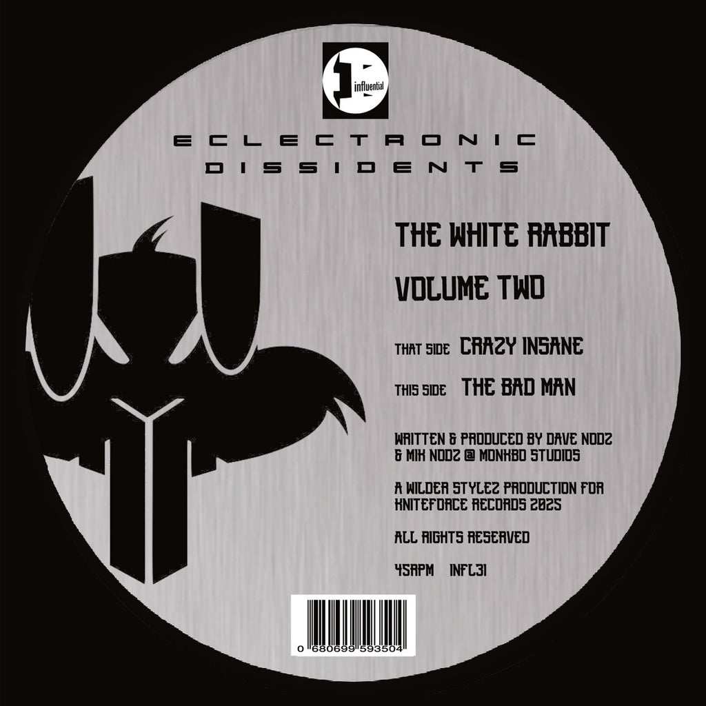 Eclectronic Dissidents - The White Rabbit Volume Two - Influential Records - INFL31 - 10" Colour Vinyl