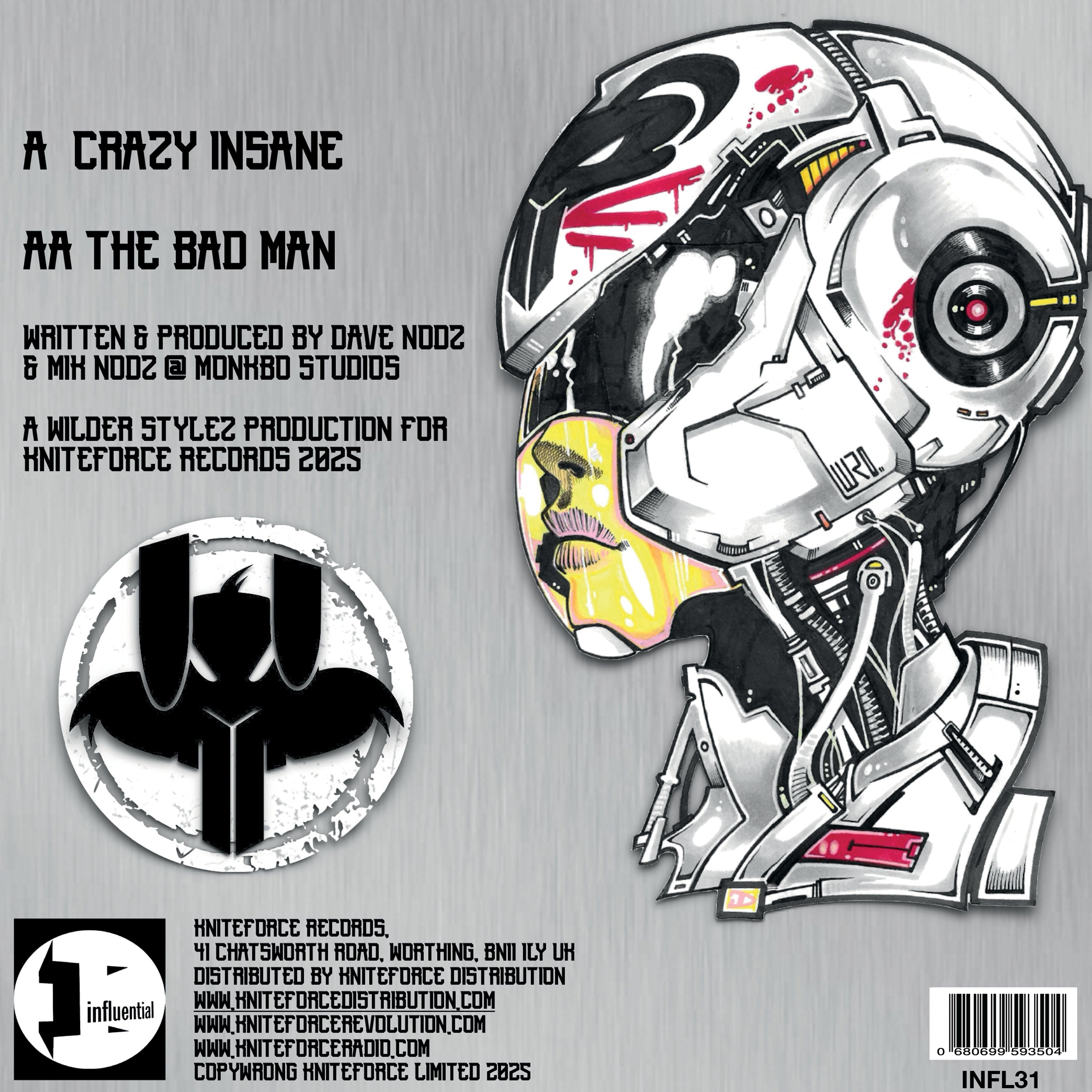 Eclectronic Dissidents - The White Rabbit Volume Two - Influential Records - INFL31 - 10" Colour Vinyl