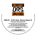 D.R.S. Featuring Stevie Hyper D - Everyman Unreleased EP - Influential Records - INFL33 - 12" Black Vinyl Version