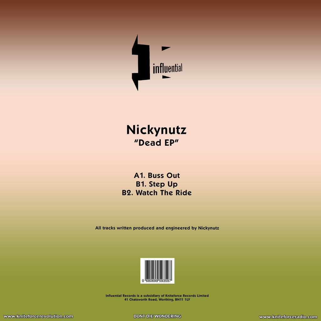 Nickynutz - Buss Out EP - Influential Records - INFL34 - 12" Green Splatter Limited Edition