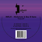 Nickynutz & Bay B Kane - Tricks EP - Influential Records - INFL41 - 12" Limited Edition Purple and Pink Version Vinyl