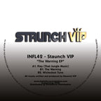 Staunch VIP - The Warning EP - Influential Records - INFL42SE - 12" Colour Vinyl