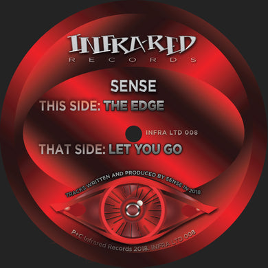 DJ Sense - The Edge/Let You Go EP - Infrared Records - INFRALTD008  - 12
