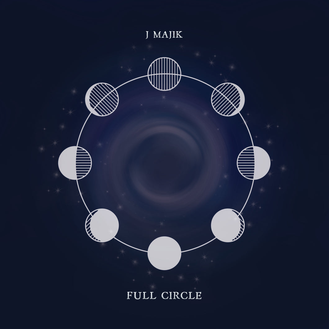 J Majik - Full Circle LP Disc A/B - Infrared Records - INFRALTDLP001A/B - 12