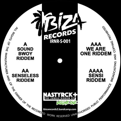 Nastyrck - The Jungle Riddem Ep Volume One - Ibiza Records - IRNR-S-001  - 12