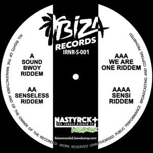 Nastyrck - The Jungle Riddem Ep Volume One - Ibiza Records - IRNR-S-001  - 12" Vinyl